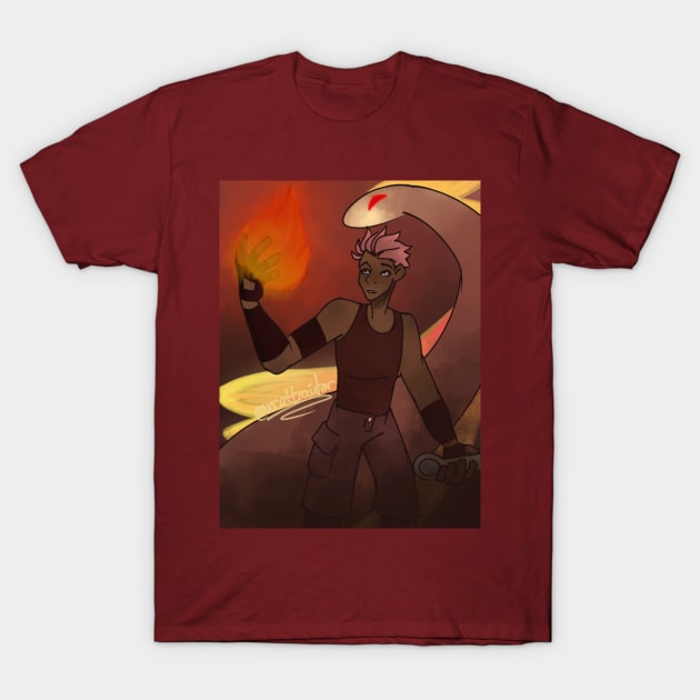 Fire Boys T-Shirt by vocaltraitor